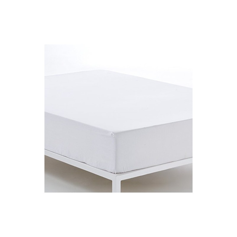 Bajera ajustable color blanco - Cama de 90 (alto 28