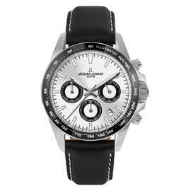 JACQUES LEMANS Fitness watch mid-39613, black, Ribbon