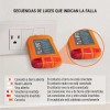 Kit De Probadores Sin Contacto + Tomacorriente Truper PROVO-5K
