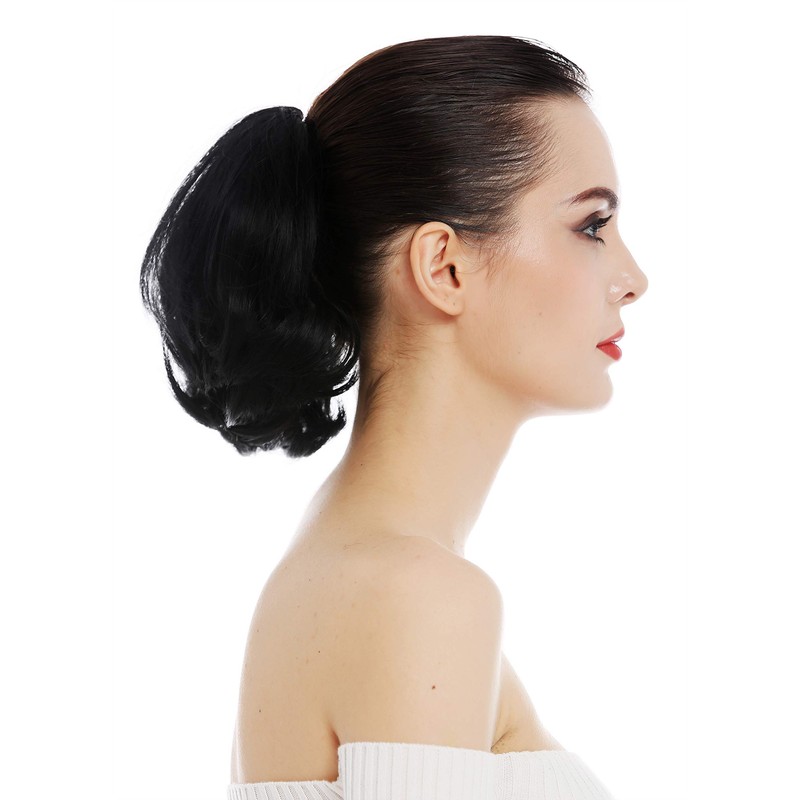 WIG ME UP - TYP-440-1B Hairpiece Ponytail Comb Elastic Short