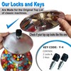 Locks & Keys Classic Gumball Machine - Vending Machines Top