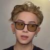 88flix Korean Unisex Polarized Sunglasses, Stylish, Oversize, Large, Sunburn Protection,