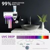 UV Toothbrush Sterilizer & Holder with Auto Shutoff - 2025