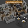 SETEN 4-Pack LED Night Lights Plug into Wall, 2700K Soft