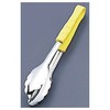 大泉 Synthetic Stainless Antibacterial PP Handle Color All-Purpose Tongs Large Yellow
