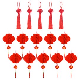 20 lanterne cinesi, lanterne di carta, decorazioni natalizie, decorazioni primaverili, lanterne di carta per esterni, accessori per Capodanno