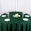 Tableclothsfactory 120" Hunter Green Emerald Green Polyester Round Tablecloth