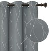 BUHUA Blackout Curtains for Bedroom 2 Panels Set, Grommet Thermal