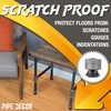 PIPE DECOR Furniture Leg Levelers for ½” Pipe Legs (4