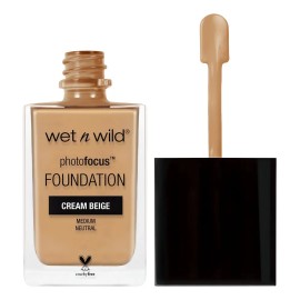 Base de maquillaje en cremoso Wet n Wild Photo Focus Photo Focus Matte Foundation Base de maquillaje piel mixta tono soft beige - 29.57mL 40.82g