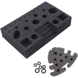 MAXIMUMCATCH Maxcatch Soft Foam/Bamboo Wood Tool Caddy Fly Tying Tool Station (Organizer TSE)