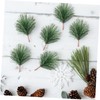 ULTECHNOVO 24Pcs Artificial Christmas Tree Ornaments Simulation Pine Branches for