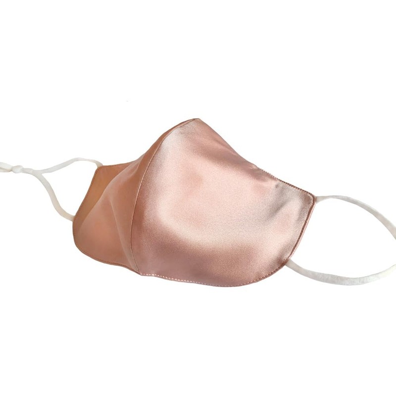 LILAXINKO Silk Mask, Anti-Drying, Sensitive Skin, Gentle Touch, Double Layer,