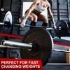 Olympic Barbell Clamps Bar Clips(Professional Grade): Quick Release Barbell Collars