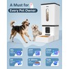 Automatic Dog Feeder Large Breed with Camera - 12L/50 Cups