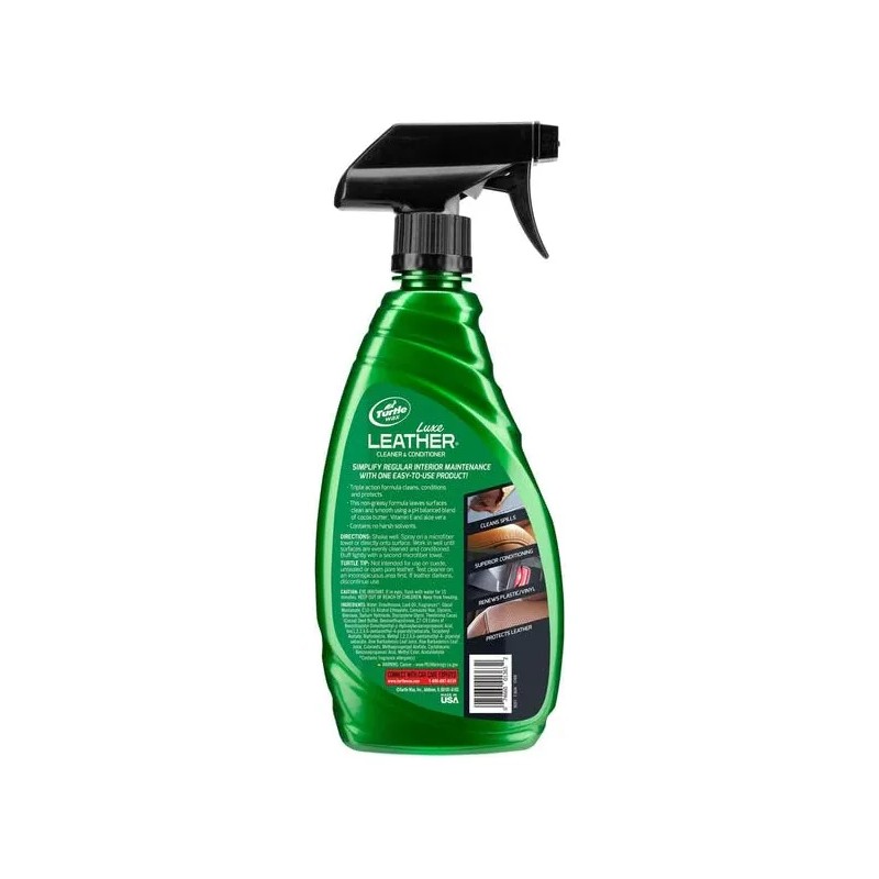 Turtle Wax Crema Limpiadora Y Acondicionadora De Piel T363as
