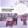 KONTONTY Snow Blower Pull Pins 10 Pack Heavy Duty Metal