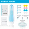 Electric Nail File Baby, 21 in 1 Baby Nail Clippers