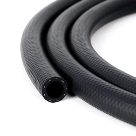 CHOIMOON 1/2 Fuel Fuel Injection Hose Line Push Lock NBR Rubber SAE 30R7 10ft 300psi For Fuel Systems, Oil Cooling, Fuel Injection, Transmission Cooling Line, Coolant, Power Steering