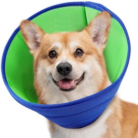Dog Cone Collar Recovery Collar Protective Recovery Collars for Pet Anti- Bite Soft Cone Collar Breathable Comfy Elizabethan Collar Cone Anti-Bite/Lick for Medium to Large Dogs and Cats Fast Healing M