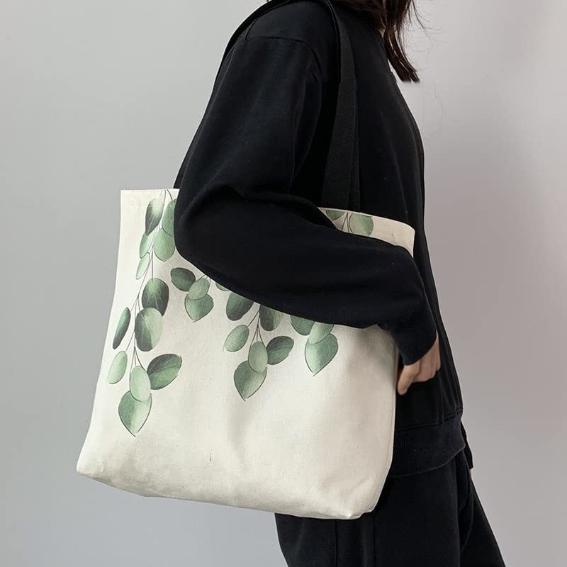 Zabonchi Cute Canvas Bag, Tote Bag, Large Capacity, Shoulder Bag,