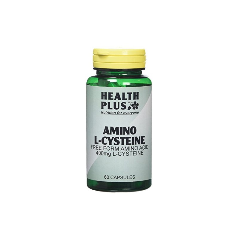 Health Plus Amino L-Cysteine 400mg Amino Acid Supplement - 60