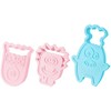 Zenker 42878 Ausstecher-Set Monster, Patisserie