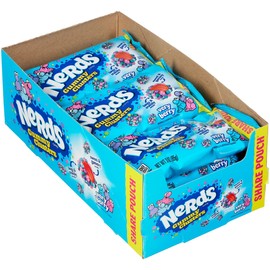 Nerds Candy Gummy Clusters, Very Berry, Share Pouch, 3 oz, 12 ct