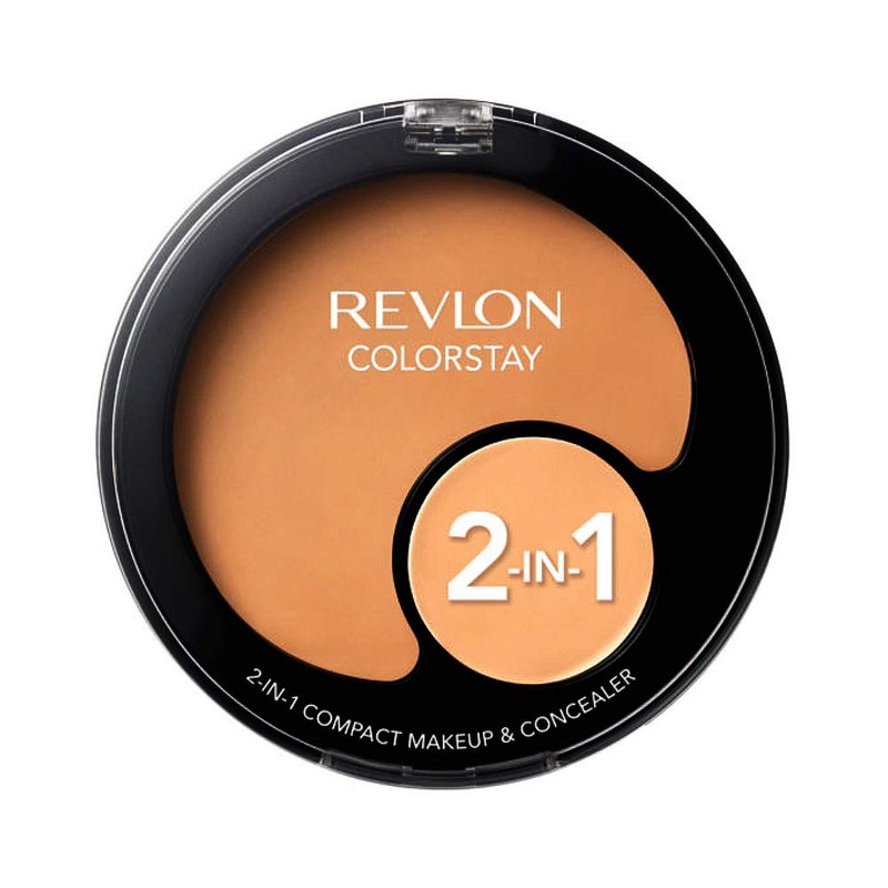 Revlon ColorStay 2-in-1 Compact Makeup & Concealer, Nude