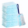 Niuoppy Duster Dust Magnet, 30pcs Fluffy Duster Refills with Handle,