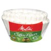 Melitta 8-12 Cup Basket Coffee Filters, White, 100 Count