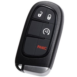 NPAUTO Key Fob Replacement for 2013 2014 2015 2016 2017 2018 Dodge Ram 1500 2500 3500 4500 - Keyless Entry Remote Control Car Start Proximity Smart Key Fobs (GQ4-54T, 433Mhz)
