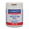 Lamberts Vitamin B6 50mg – High Strength Pyridoxine – 100