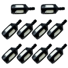 MEETOOT 10pcs Fuel Filter Chainsaw Fuel Filters Replacement Part