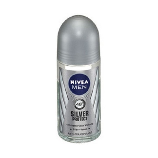 Nivea Deo Roll-on Roller Men Silver Protect Dynamic Power Deodorant Pack of 6 x 50 ml