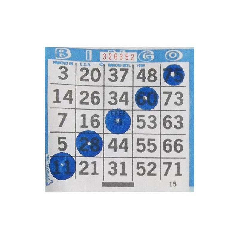 Sunsational 1.5oz Blue Bingo Dauber