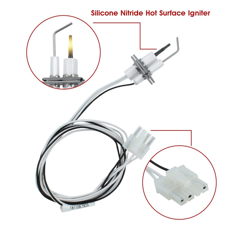 MENSI Flame Rod Sensor Igniter 24V Replacements For Honeywell Model