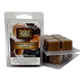 3 Pack Soy Blend Wickless Candles Highly Scented Wax Melts – Turkish Hazelnut Coffee