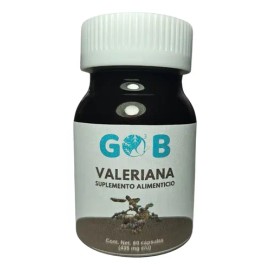 Valeriana En Polvo - 60 Cápsulas - Suplemento Alimenticio Sin Sabor