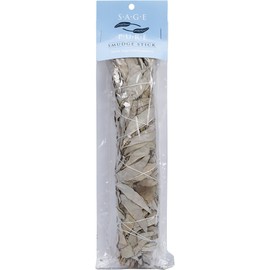 Tulsi Sage Pure White Smudge Stick - Large 22cm