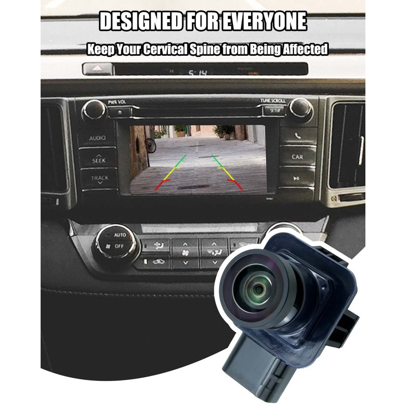 Reverse Backup Camera Fits for Ford Flex 2013-2019 Rear View