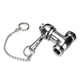 Watflow Self-Closing Heavy Duty Shower Valve with Pull Chain, Chrome