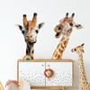 Giraffe Wall Sticker,Giraffe Lover Gift Window Decal,Cute Animal Wall Decor