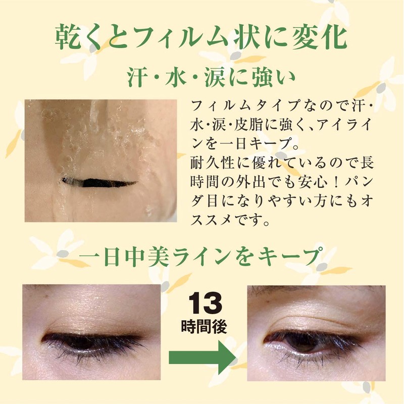 Natural Actor Liquid Eyeliner Eyeliner 11 Black (Liquid Eyeline, Black,