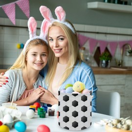 FXOLCSHE Easter football busket,Football Soccer Basket Kids Storage Basket,Kids Gift Basket,Room Decor,Boys hamper(Soccer)