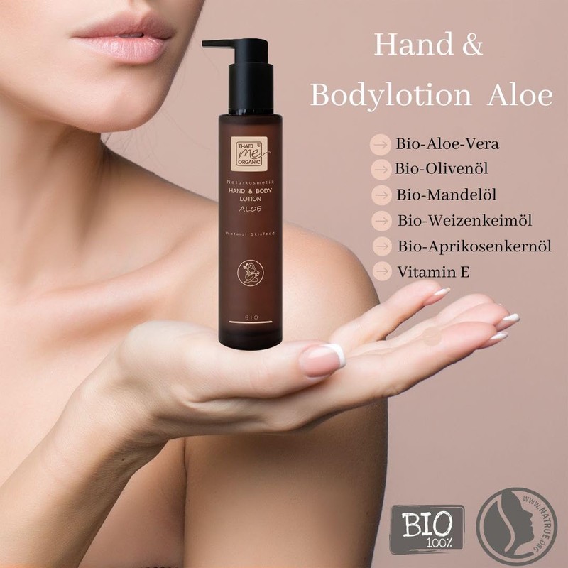 Thats me organic® Hand & Body Lotion Lemongrass Orange Vegan