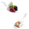 100PCS Plastic Spoons, 4.7Inch Disposable Appetizer Spoons, Heavy Duty Plastic