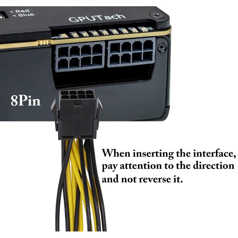 zdyCGTime GPU 8pin to Dual 8Pin (6+2) Pin Power Supply