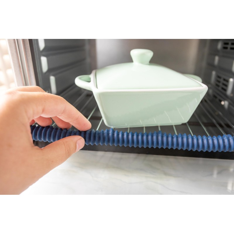 Fox Run Silicone Oven Guards, Set of 2 Navy Oven