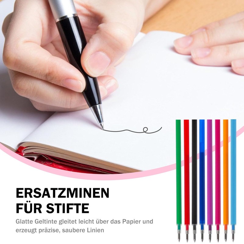 Pack of 24 Erasable Ink Gel Pens, Refills Compatible with